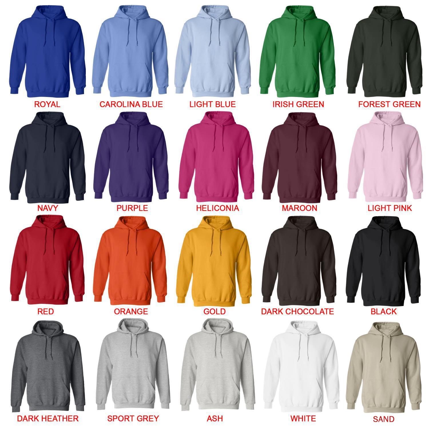 hoodie color chart - Initial D Store