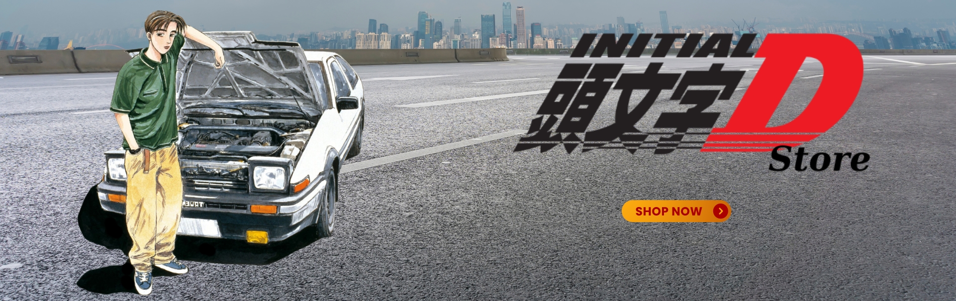 Initial D Store Banners - Initial D Store