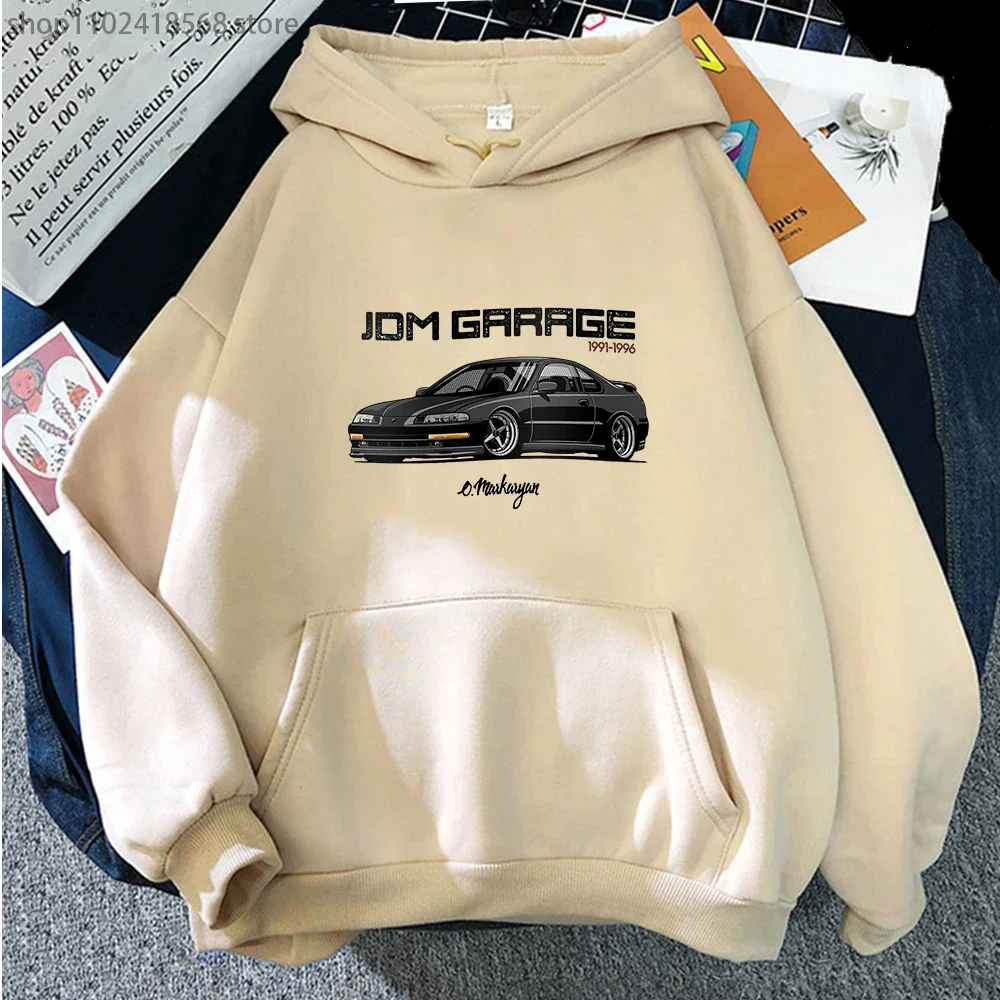 kf S3d4f488bec954ec5ae707633d913ac81X JDM Hoodie Men CRX Initial D Anime Seatshirts Japan Car Print Streetwear Women Vintage O Neck - Initial D Store