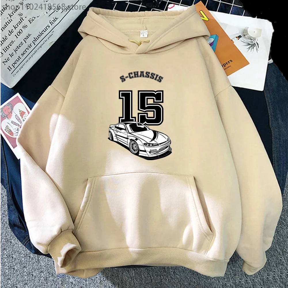 kf S83655da7f7724d1eb62e44263daf9ba6z JDM Hoodies Men Initial D Car Comic Print Casual Silvia S15 Mounted Sweatshirts Long Sleeve - Initial D Store