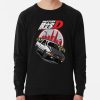 ssrcolightweight sweatshirtmensblack lightweight raglan sweatshirtfrontsquare productx1000 bgf8f8f8 - Initial D Store