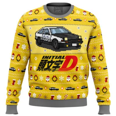 Classic Toyota Car Initial D men sweatshirt - Initial D Store